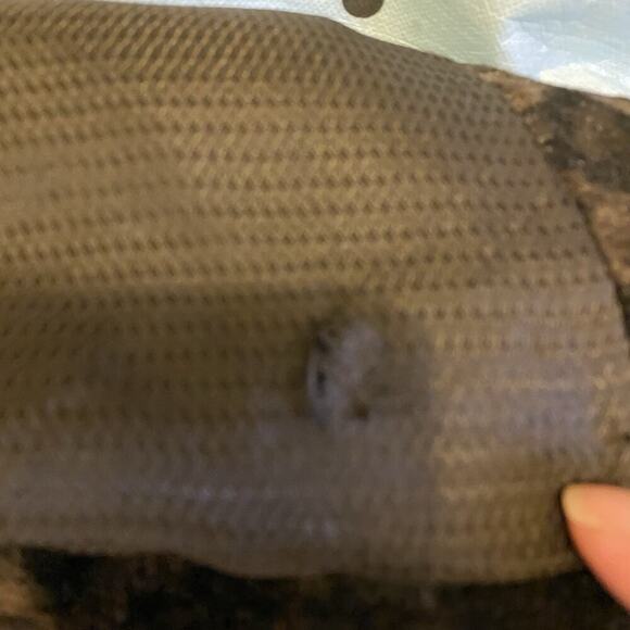 Vintage Lorovi 70s Leopard Print Faux Fur Lined Brown/Black Collared Overcoat S - Picture 10 of 11